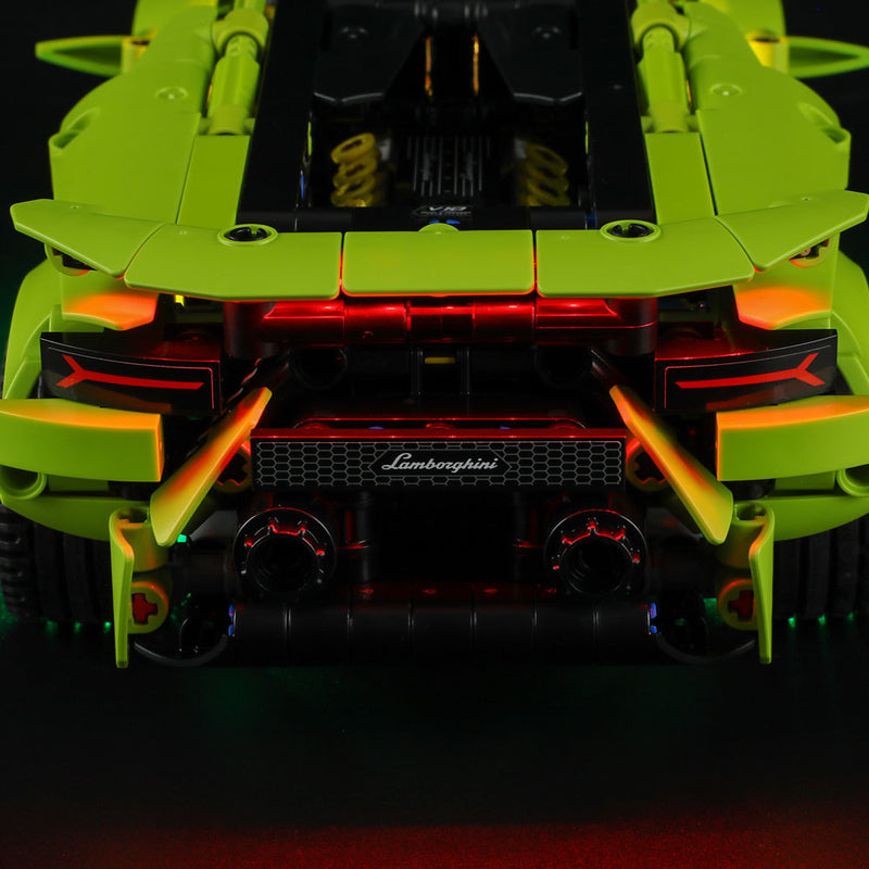 BriksMax Lichtset für LEGO Lamborghini Huracán Tecnica 42161