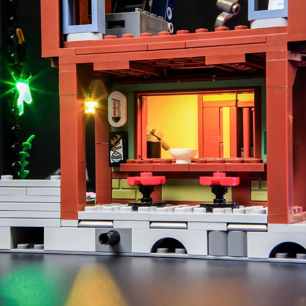 Briksmax 2.0 Light Kit For LEGO NINJAGO City Workshops #71837-14