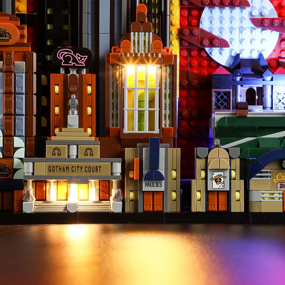 Light Kit for Batman: The Animated Series Gotham City 76271-Lightailing