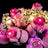 Beleuchtungsset für einen Strauß rosa Rosen 10374- Lightailing