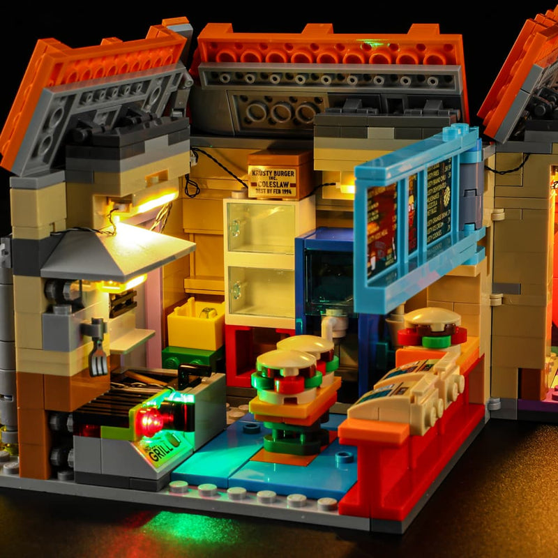 Briksmax 2.0 Light Kit For The Simpsons™: Krusty Burger