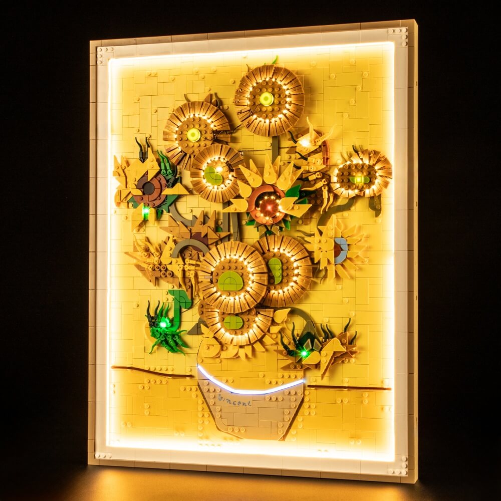 Briksmax 2.0 Light Kit For LEGO Vincent van Gogh – Sunflowers #31215 - 7