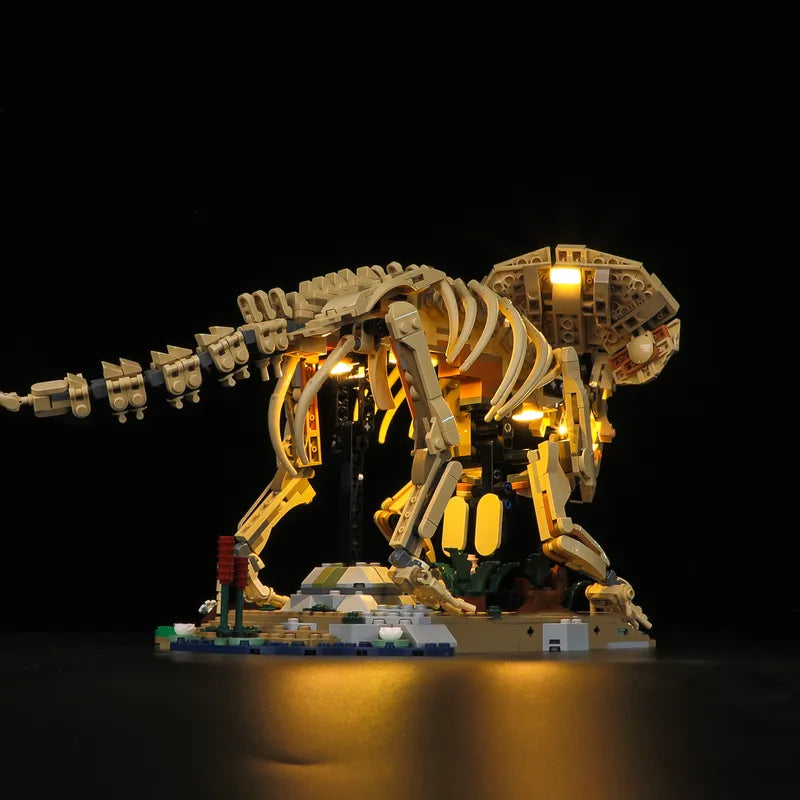 Light kit for Dinosaur Fossils: Triceratops 77985 - Lightailing