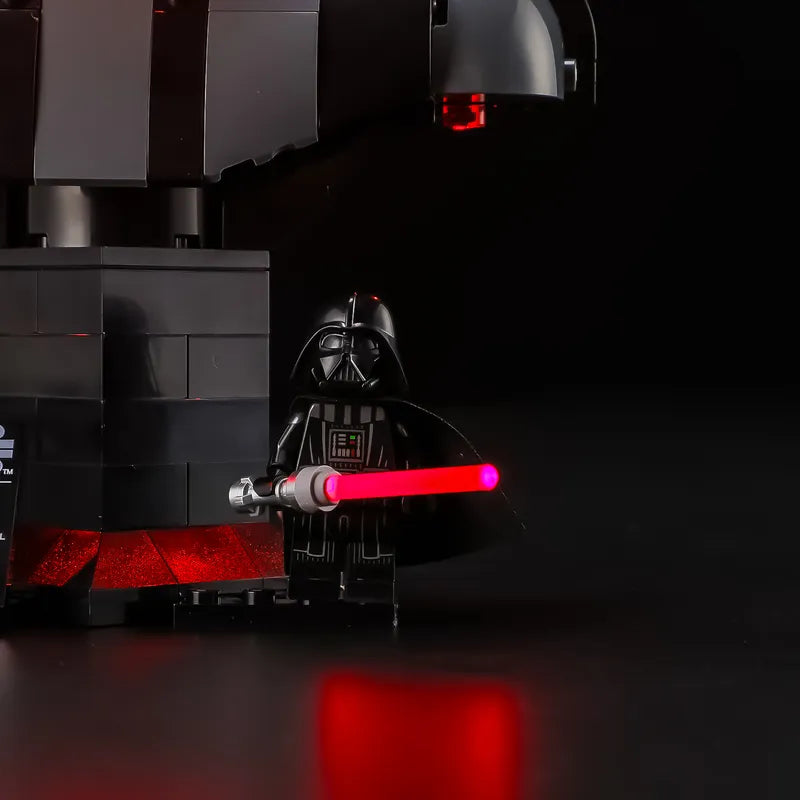 Beleuchtungsset für Darth Vader Büste 75439-Briksmax 2.0| Wellensensorsteuerung