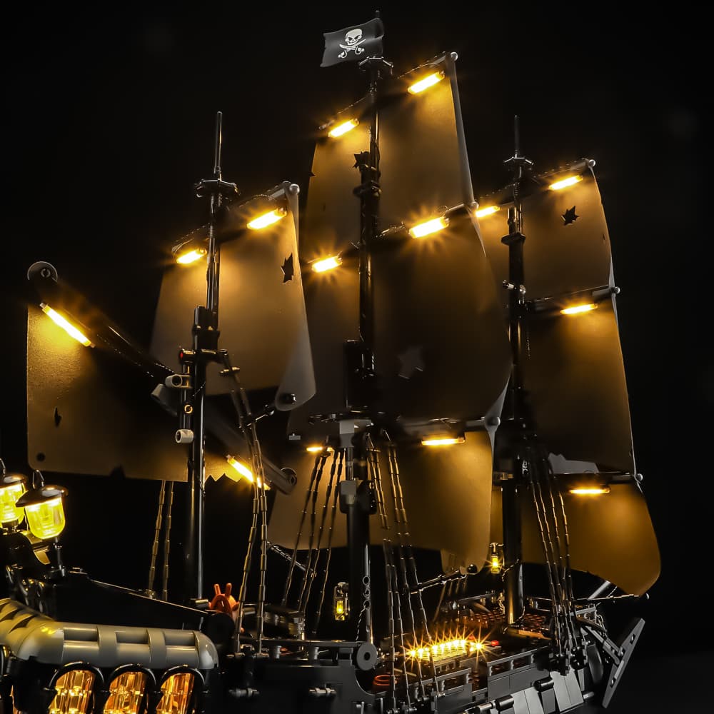 Briksmax 2.0 Light Kit For LEGO Captain Jack Sparrow's Pirate Ship  #10365- 8