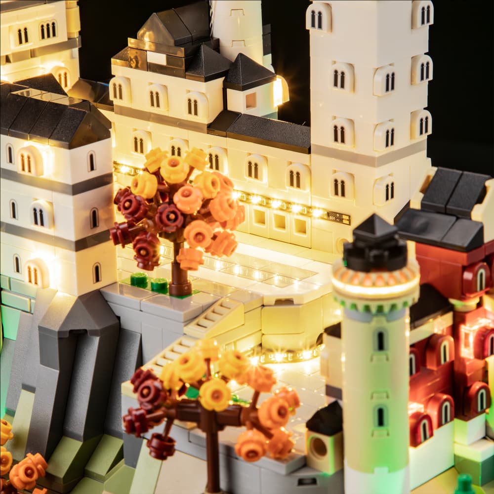 Briksmax 2.0 Light Kit For LEGO Neuschwanstein Castle #21063 - 11