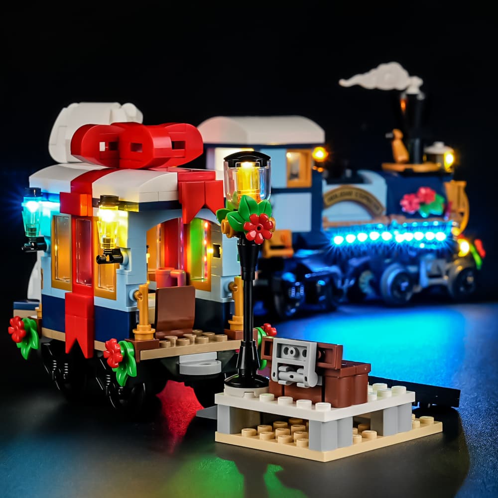 Lightailing Light Kit For LEGO Holiday Express Train #10361- 4