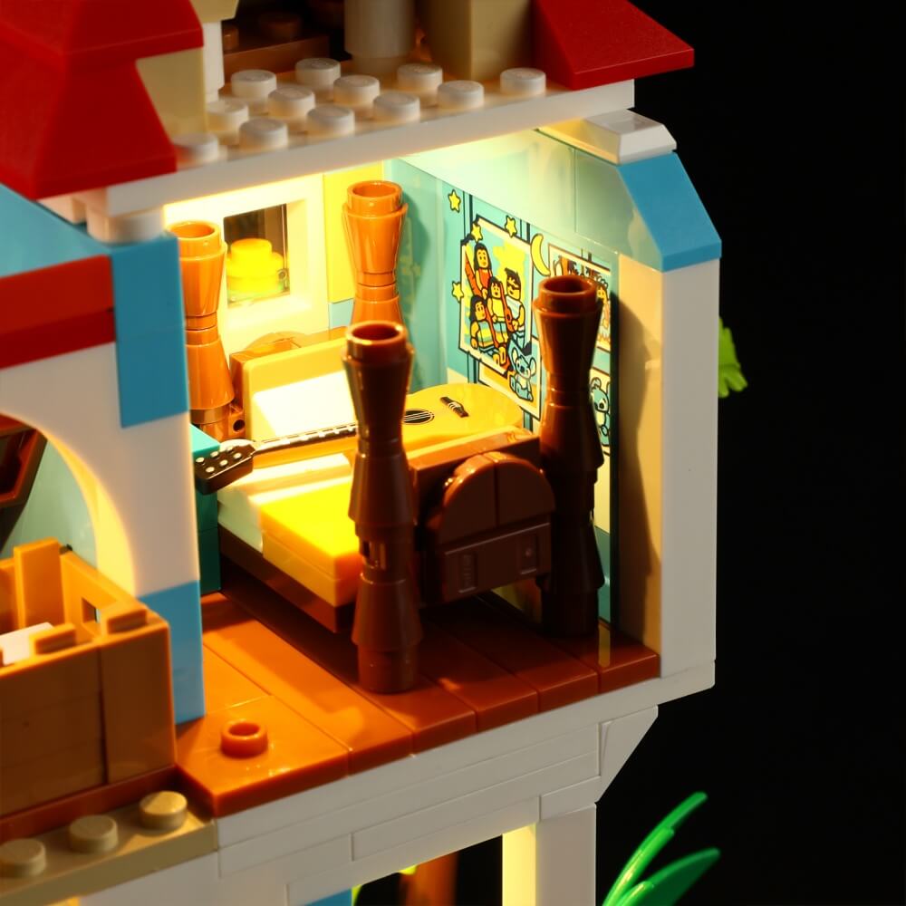 Lightailing Light Kit For LEGO Lilo and Stitch Beach House #43268-8