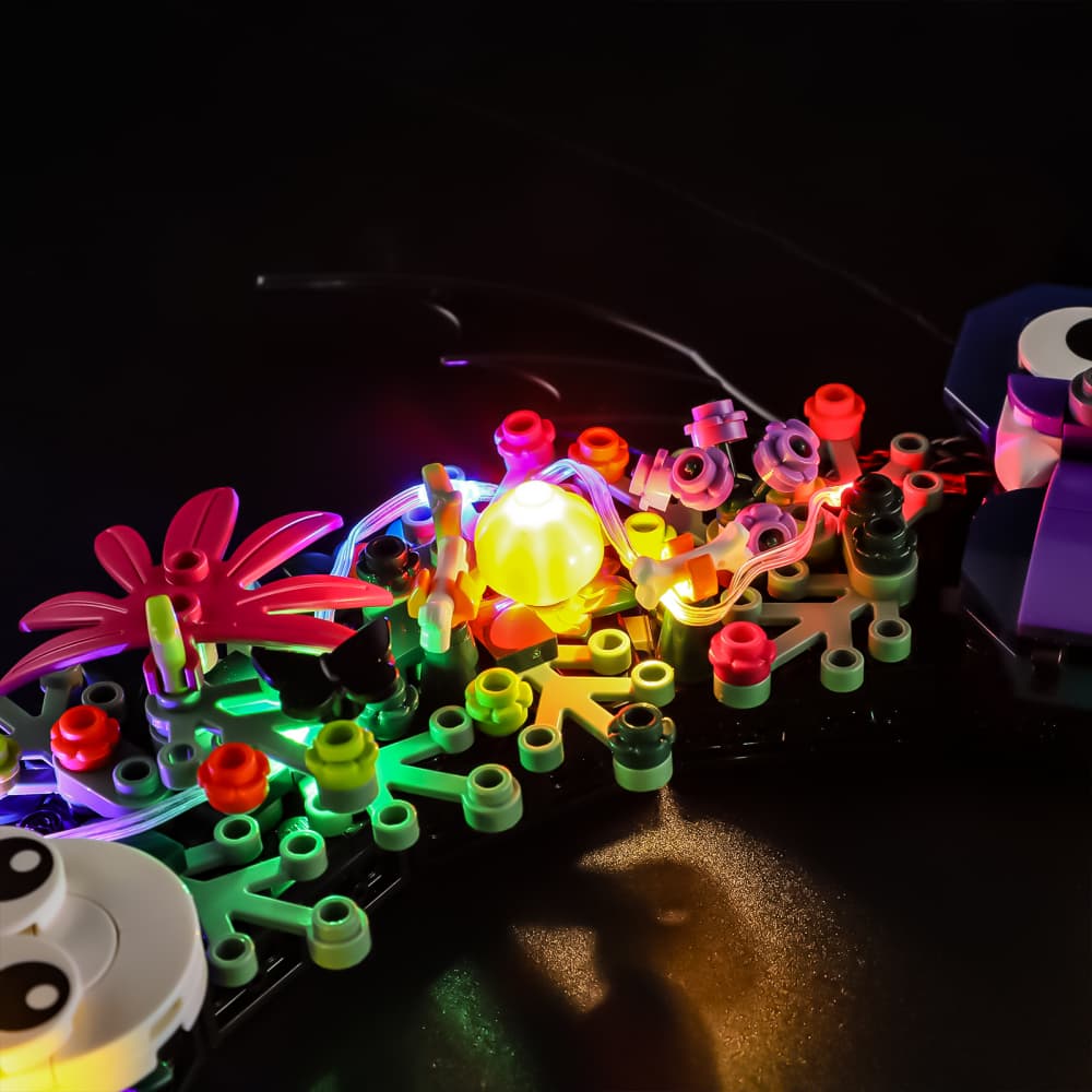 Briksmax 2.0 Light Kit For LEGO Halloween Wreath  #40825 - 6
