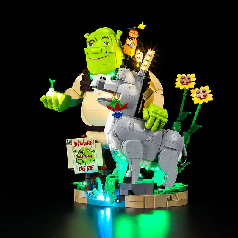 Light kit for Shrek, Donkey & Puss in Boots 72423 - Briksmax 2.0