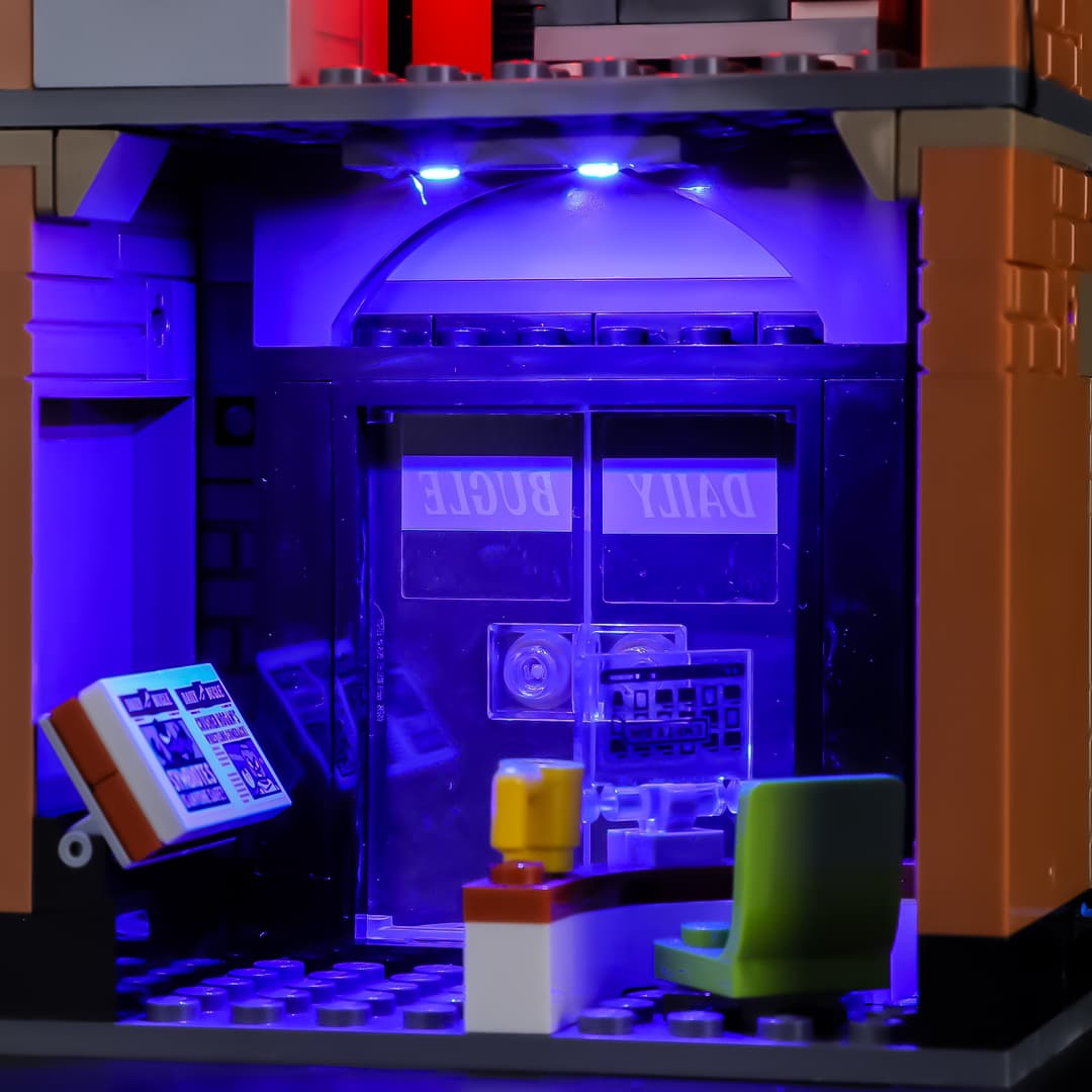 Light Kit for Spider-Man vs. Mysterio: The Daily Bugle 76342 - Lightailing