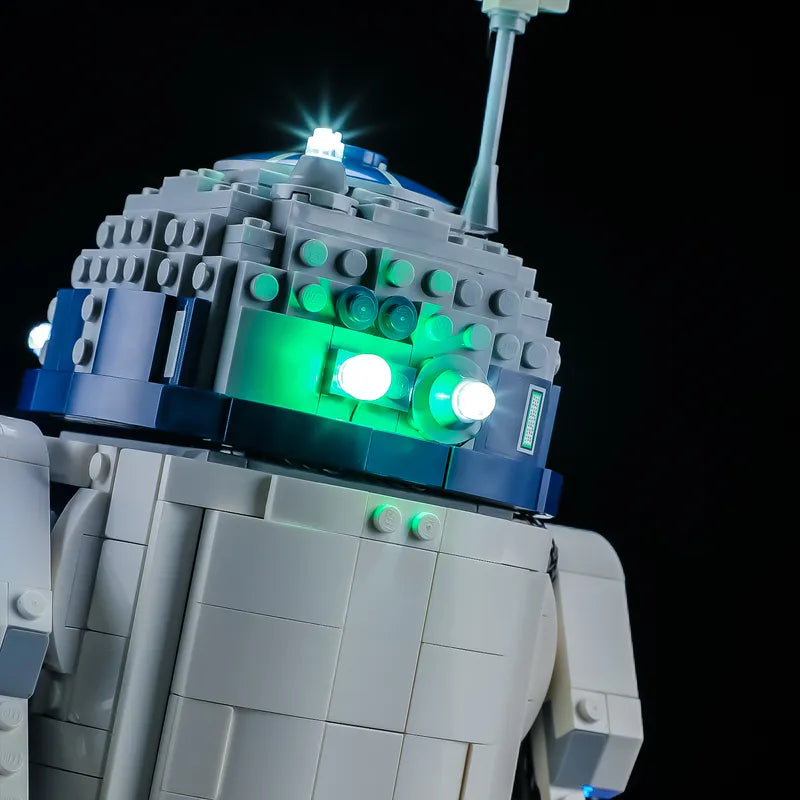 Beleuchtungsset für Star Wars R2-D2 75379 -Briksmax 2.0 | Touch-Steuerung