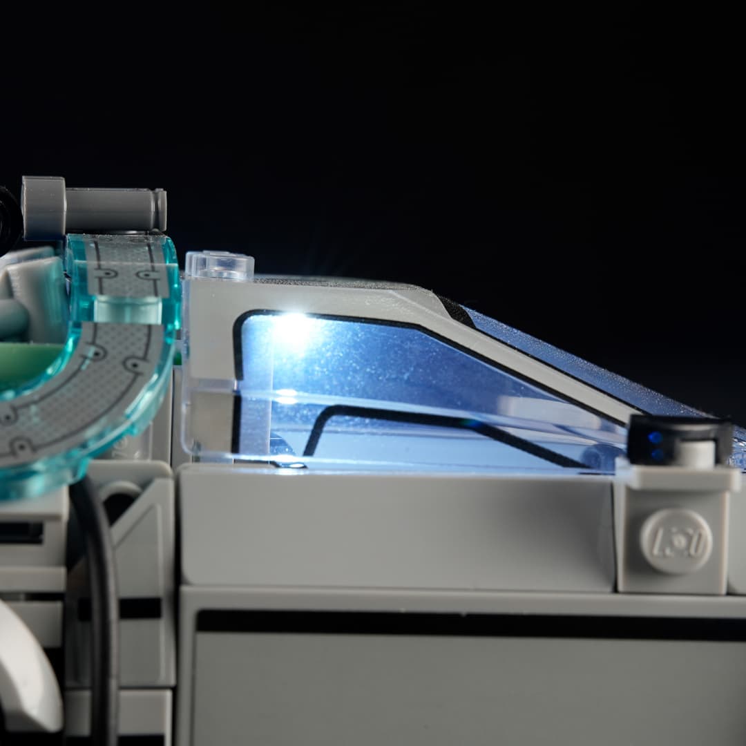 Light Kit for Time Machine from Back to the Future 77256- Lightailing | Cinematic (Balanced Light)