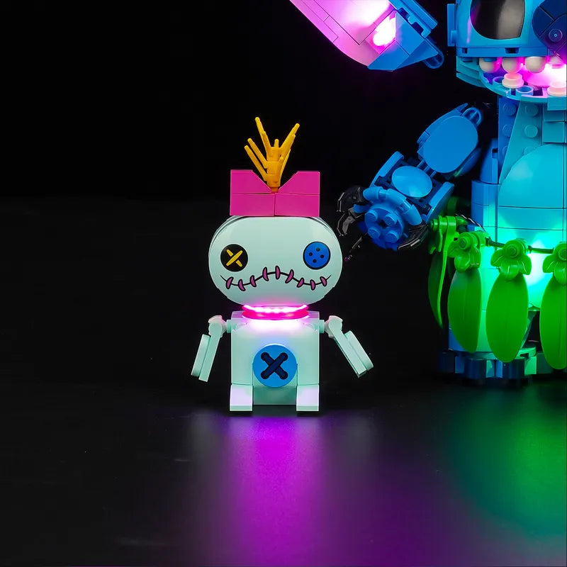 Light kit for Light kit for Stitch & Scrump 43296 - Briksmax 2.0