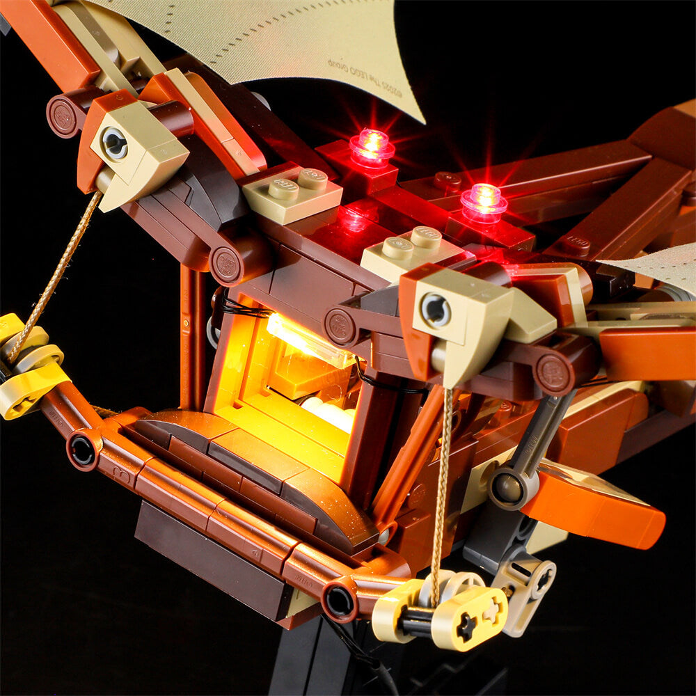 Light Kit for Leonardo da Vinci's Flying Machine 10363-Lightailing