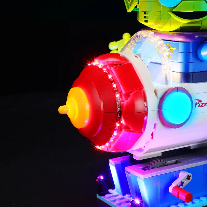 Light Kit for Alien with Pizza Planet Rocket Ride 43307-Lightailing