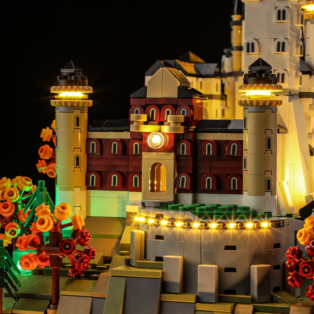 Lightailing Light Kit For LEGO Neuschwanstein Castle #21063 - 8