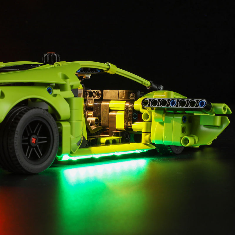 BriksMax Lichtset für LEGO Lamborghini Huracán Tecnica 42161