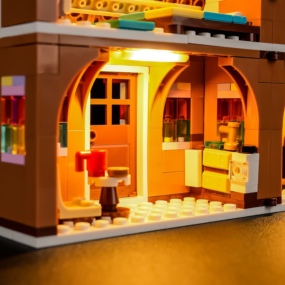 Lightailing Light Kit For LEGO Festive Gingerbread House #40809- 6