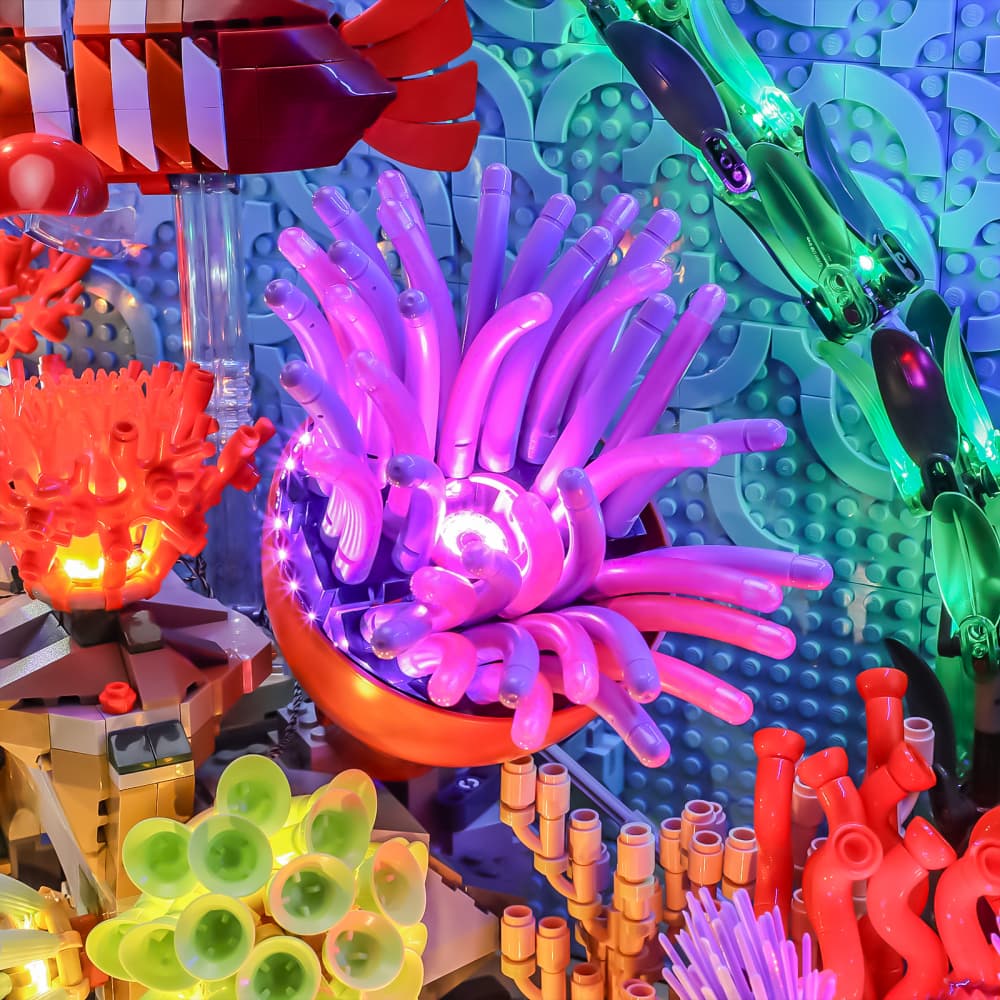 Beleuchtungsset für tropische Aquarien 10366 - Briksmax 2.0