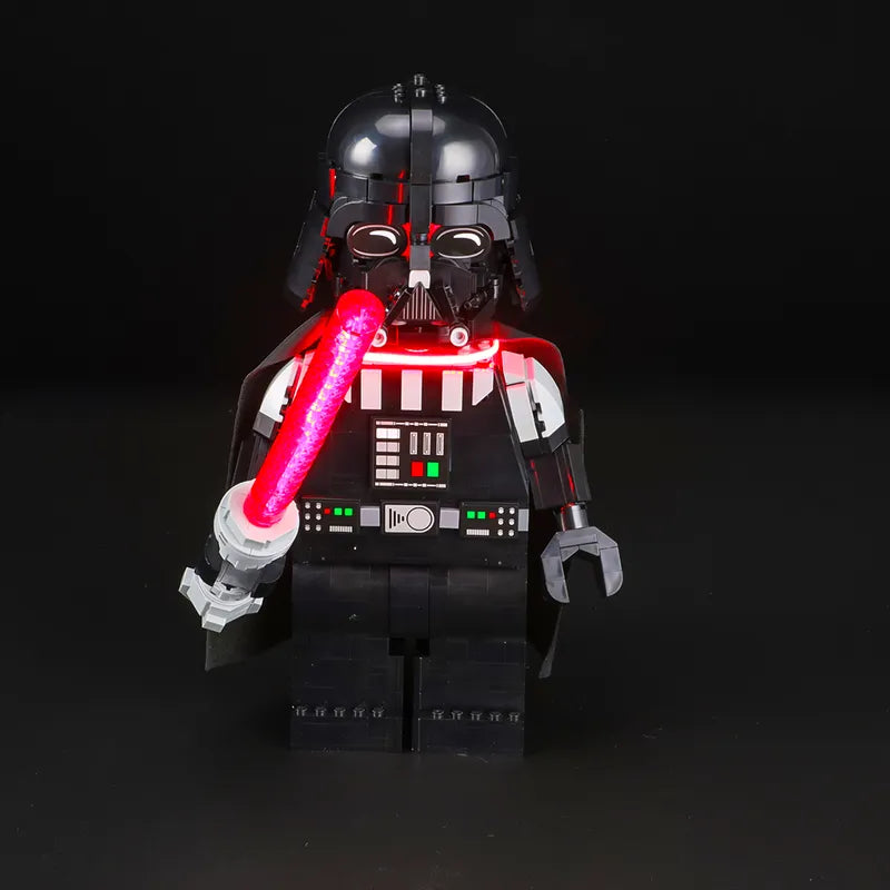 Light kit for Up-Scaled Darth Vader Minifigure 75461 | Lightailing