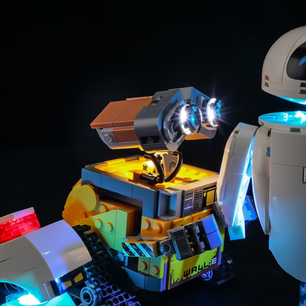Lightailing Light Kit For LEGO WALL-E and EVE  #43279- 10