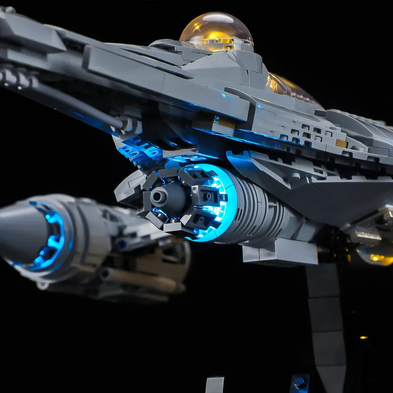 Beleuchtungsset für den N-1 Starfighter des Mandalorianers 75442 – Briksmax 2.0