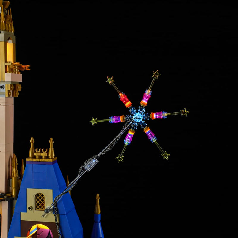 Briksmax Remote Light Kits For Disney Castle 43222- 7