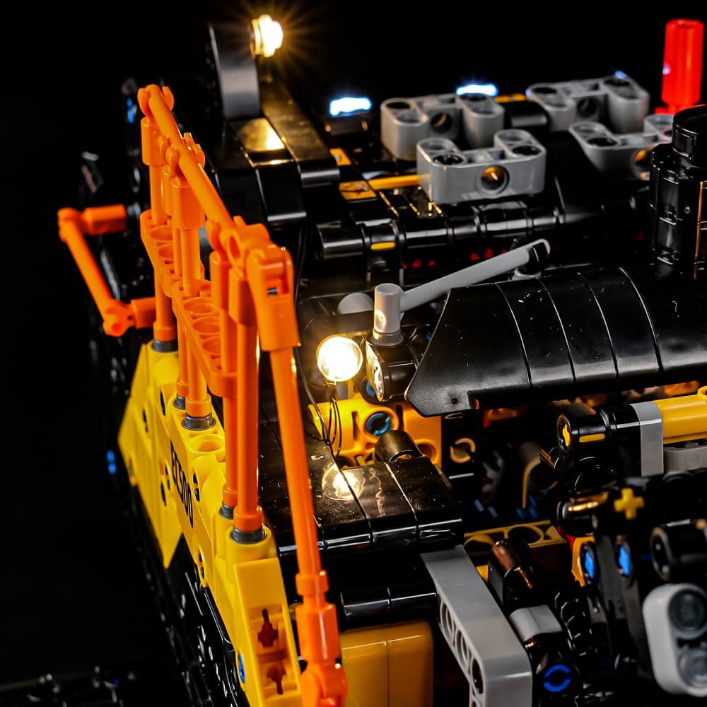 Lightailing Light Kit For LEGO Volvo EC500 Hybrid Excavator #42215 -6