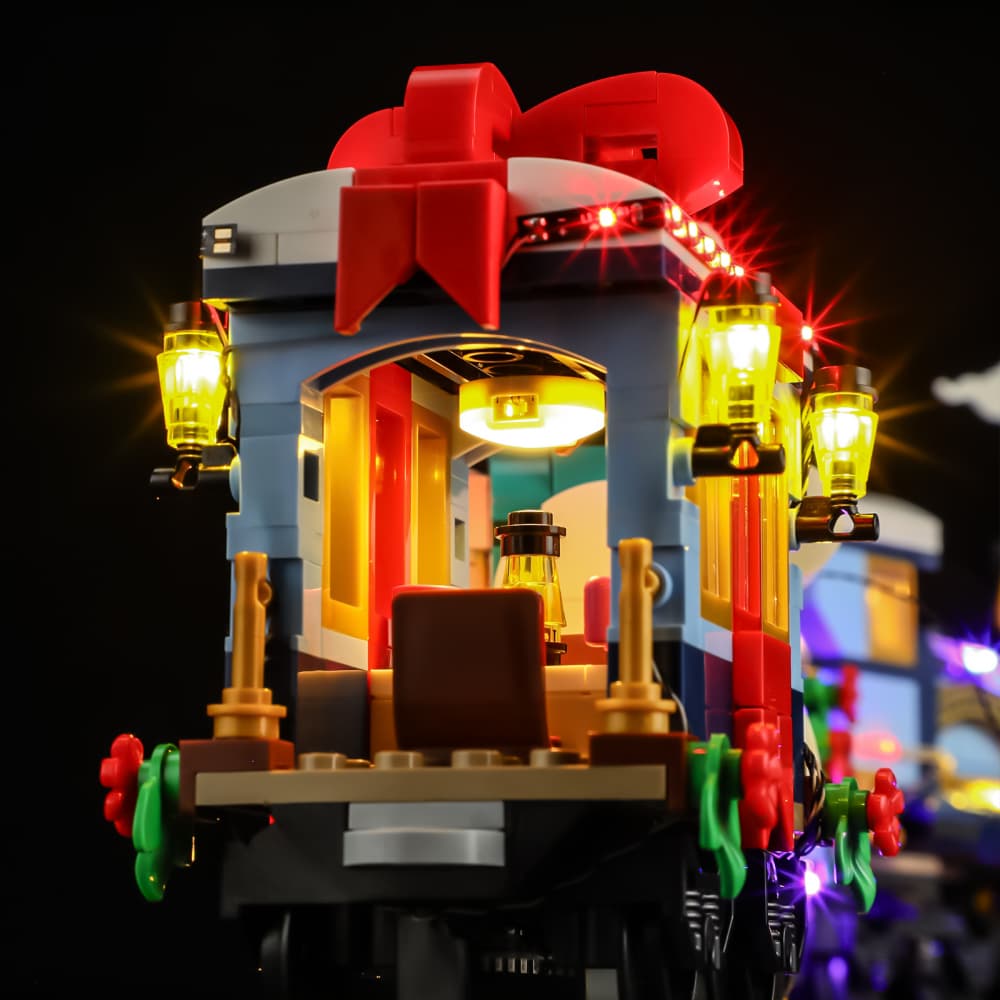 Briksmax 2.0 Light Kit For LEGO Holiday Express Train #10361- 7
