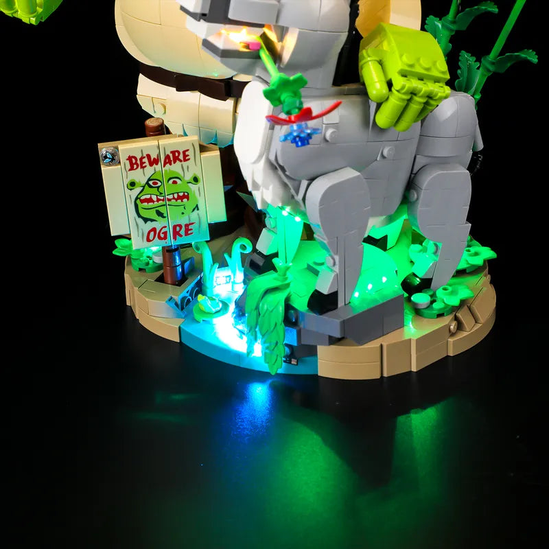 Light kit for Shrek, Donkey & Puss in Boots 72423 - Briksmax 2.0
