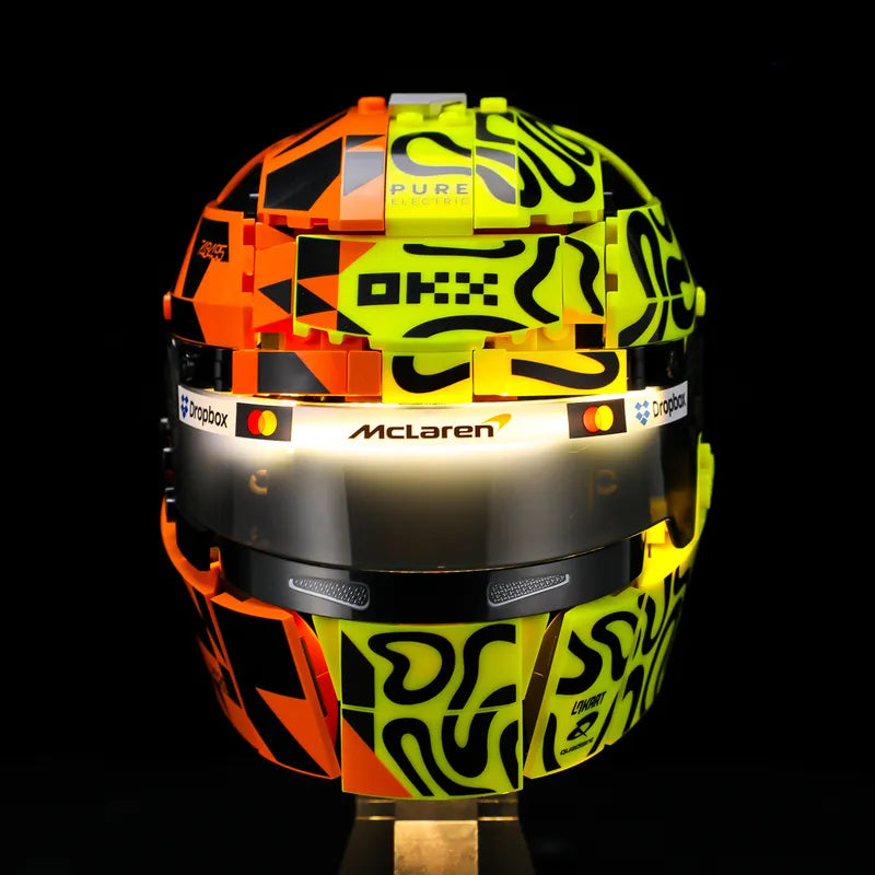 Light kit for McLaren Mastercard F1 Team Lando Norris Helmet 43023 | Wave Sensor Control | Briksmax 2.0
