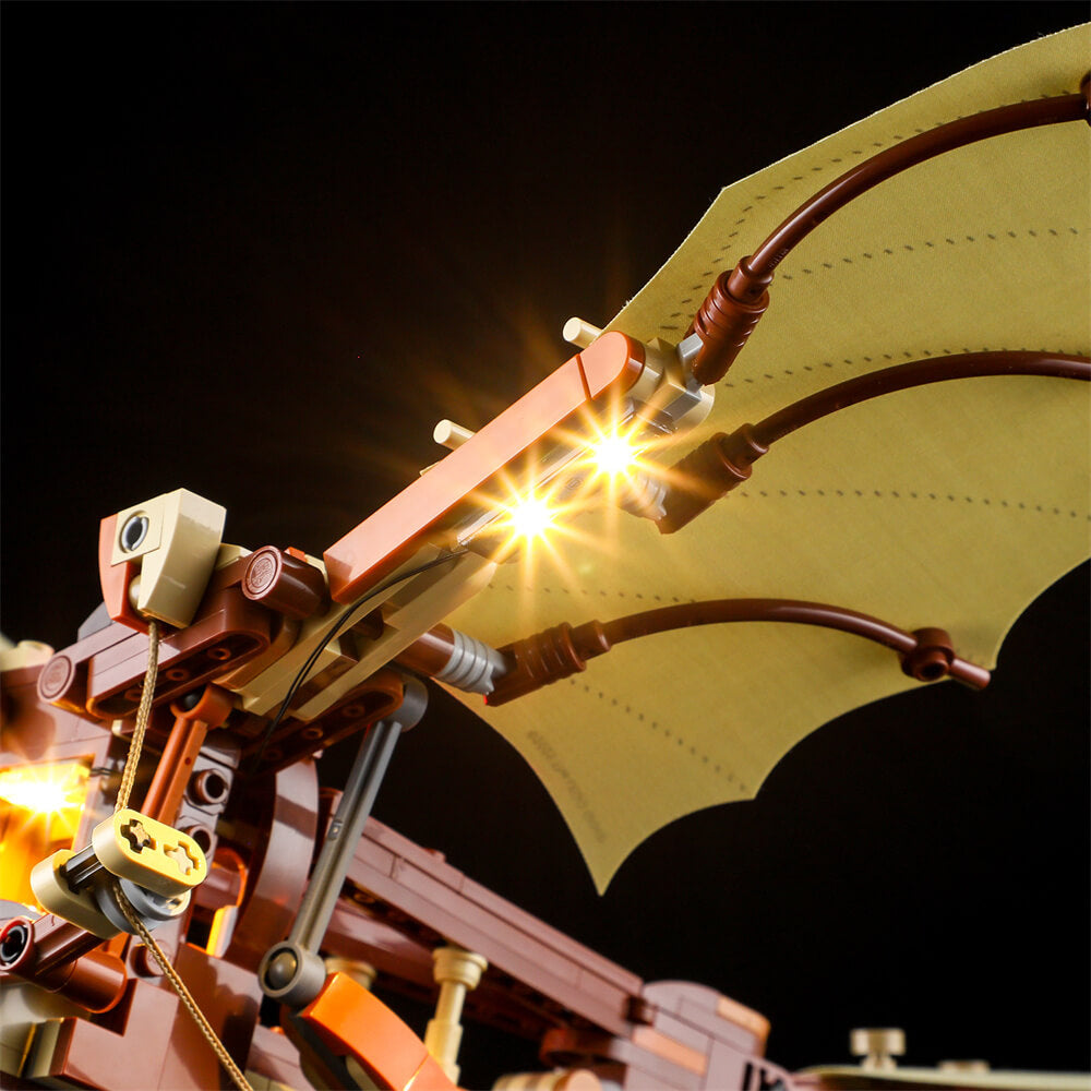 Light Kit for Leonardo da Vinci's Flying Machine 10363-Lightailing