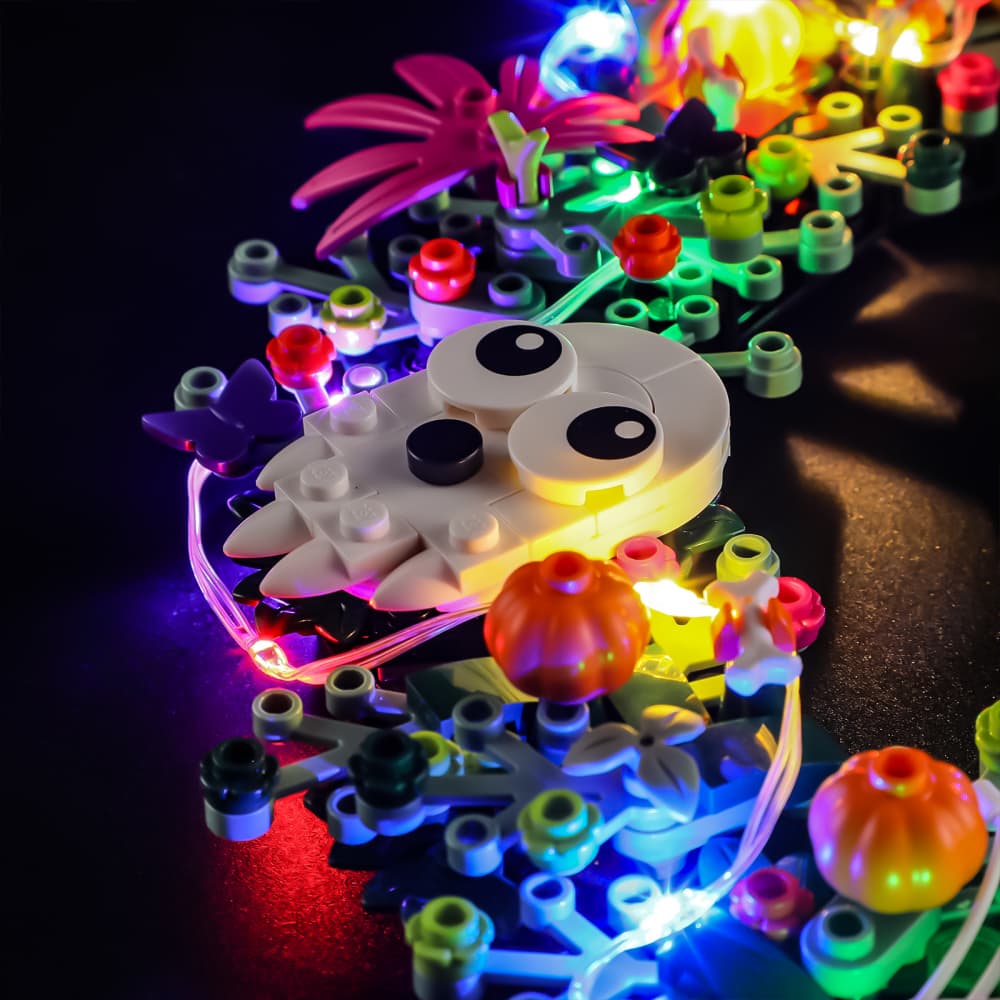 Briksmax 2.0 Light Kit For LEGO Halloween Wreath  #40825 - 7