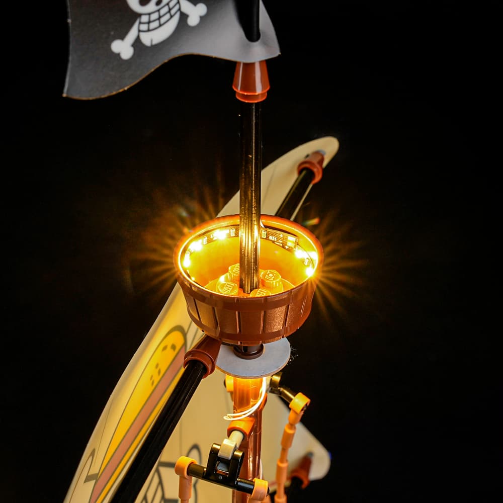 Lightailing Light Kit For LEGO The Going Merry Pirate Ship #75639 - 8