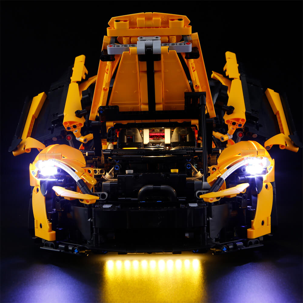 LEGO 42172 illuminated with LED light kit-3