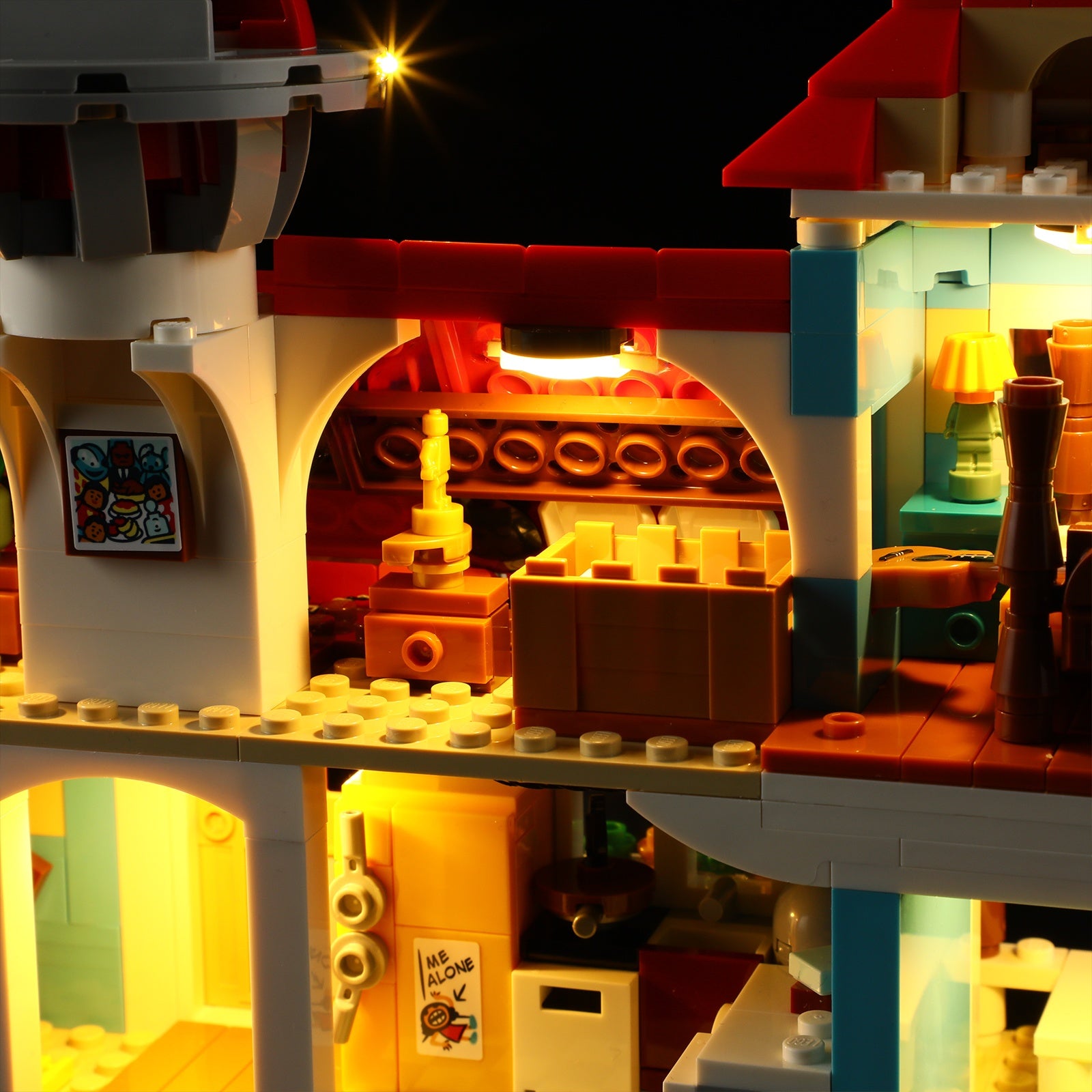 Light Kit for Lilo and Stitch Beach House 43268 -Briksmax 2.0