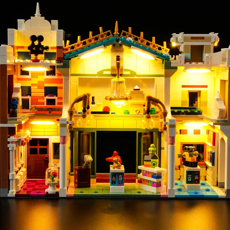 Light kit for Disney Main Street U.S.A. 43302 – Christmas Edition | Briksmax 2.0