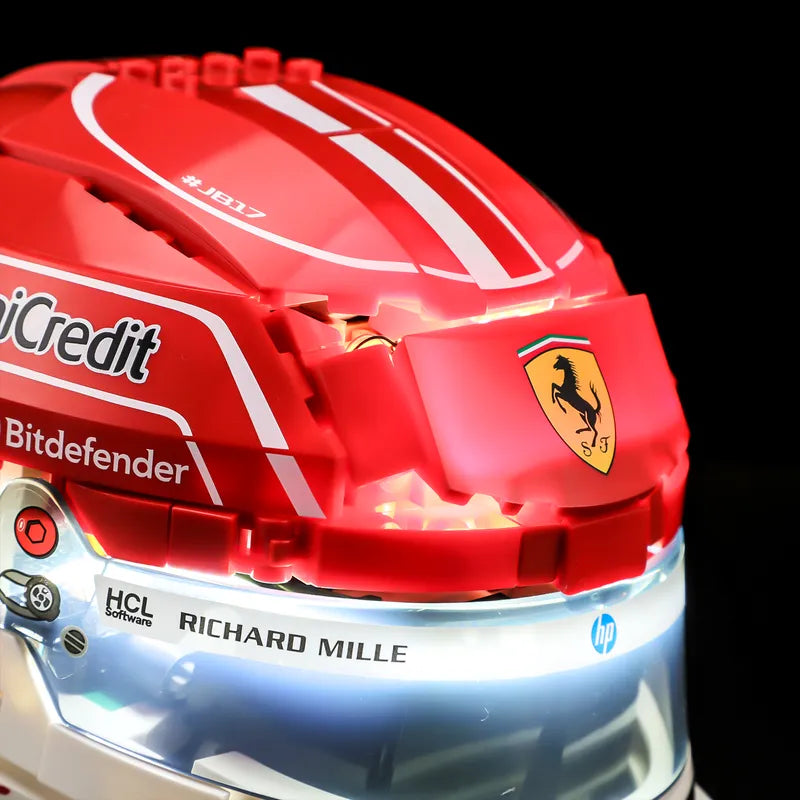 Kit d'éclairage pour casque Scuderia Ferrari HP Charles Leclerc 43014 - Briksmax 2.0