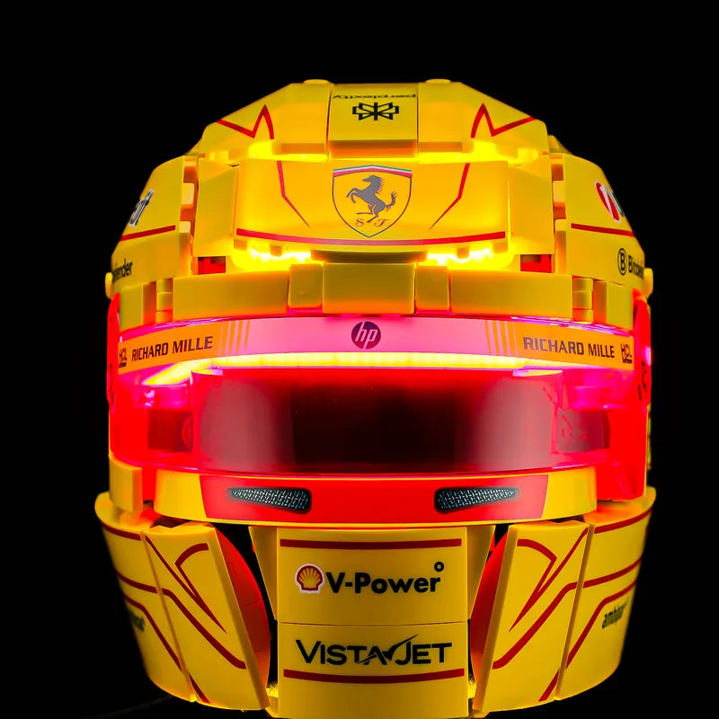 Kit d'éclairage pour casque Scuderia Ferrari HP Lewis Hamilton 43022 - Briksmax 2.0