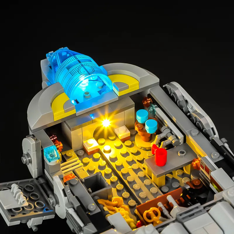 Beleuchtungsset für Anzellan Raumschiff 75445 - Briksmax 2.0