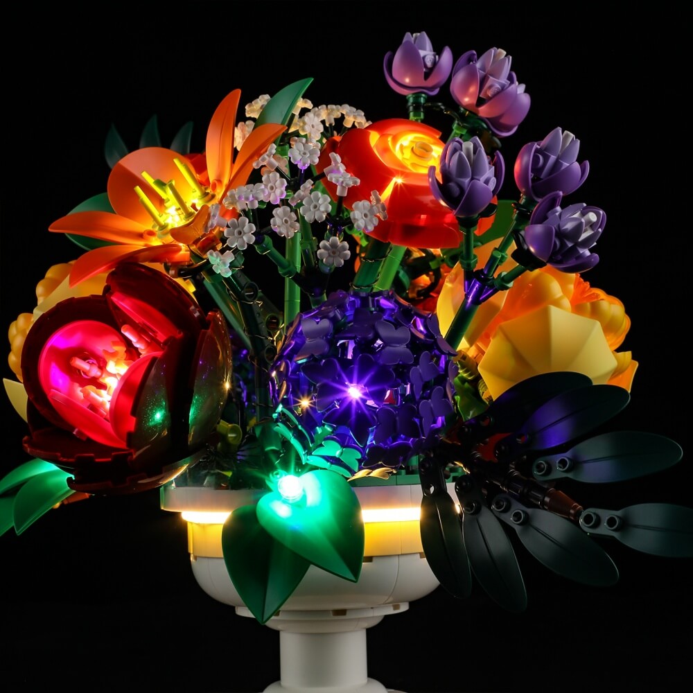 Beleuchtungsset für Blumenarrangements 10345-Briksmax