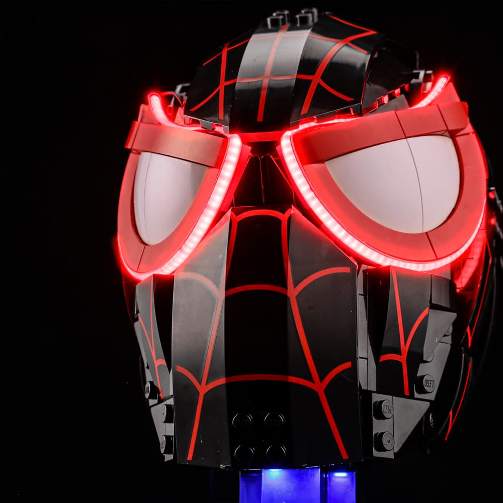 Lightailing Light Kit For LEGO Miles Morales' Mask #76329 - 