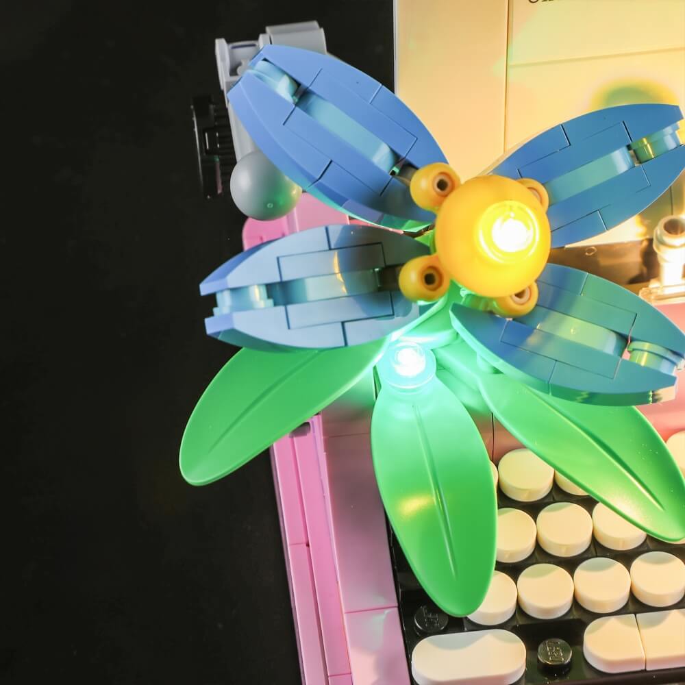 Light Kit for Typewriter with Flowers 31169- Lightailing