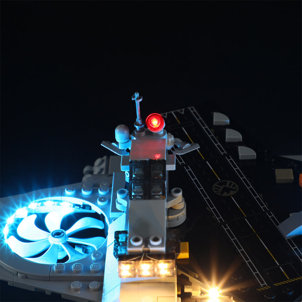 Beleuchtungsset für den Avengers Helicarrier 76295 - Briksmax 2.0
