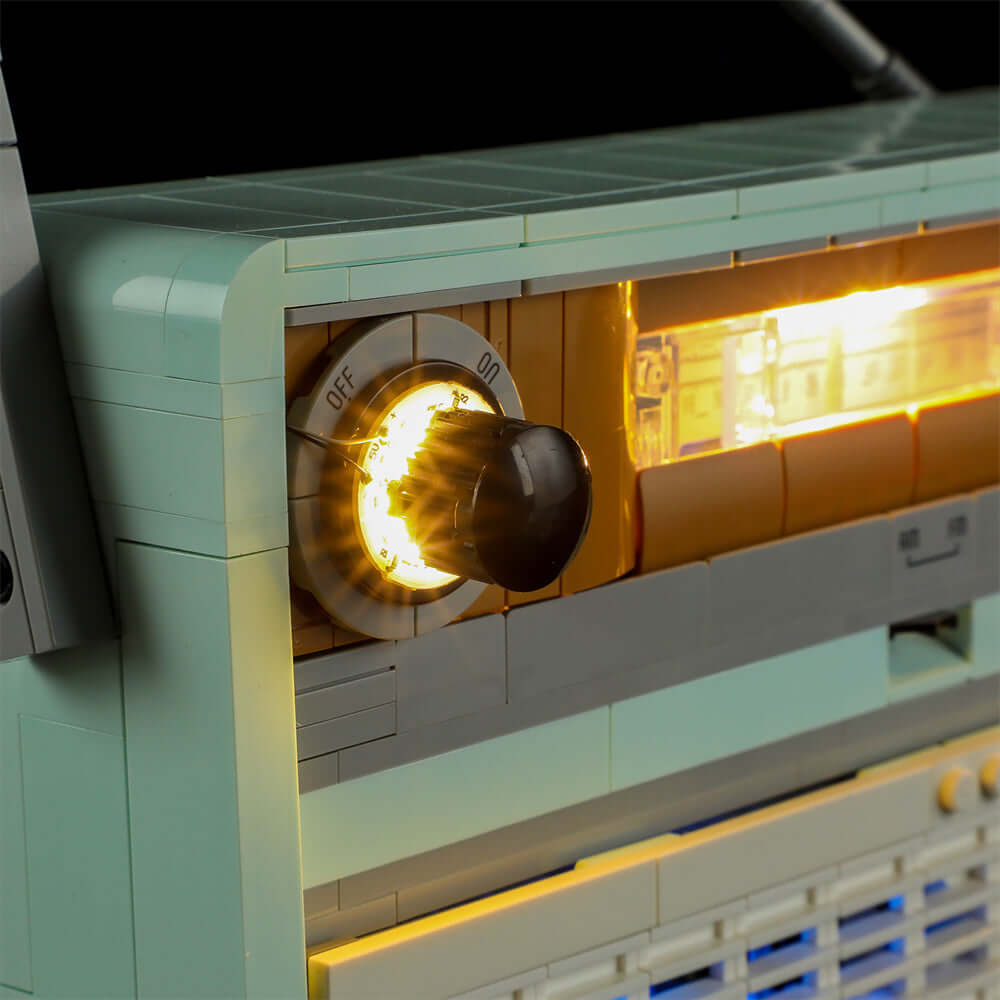 Beleuchtungsset für Retro-Radio 10334-Briksmax