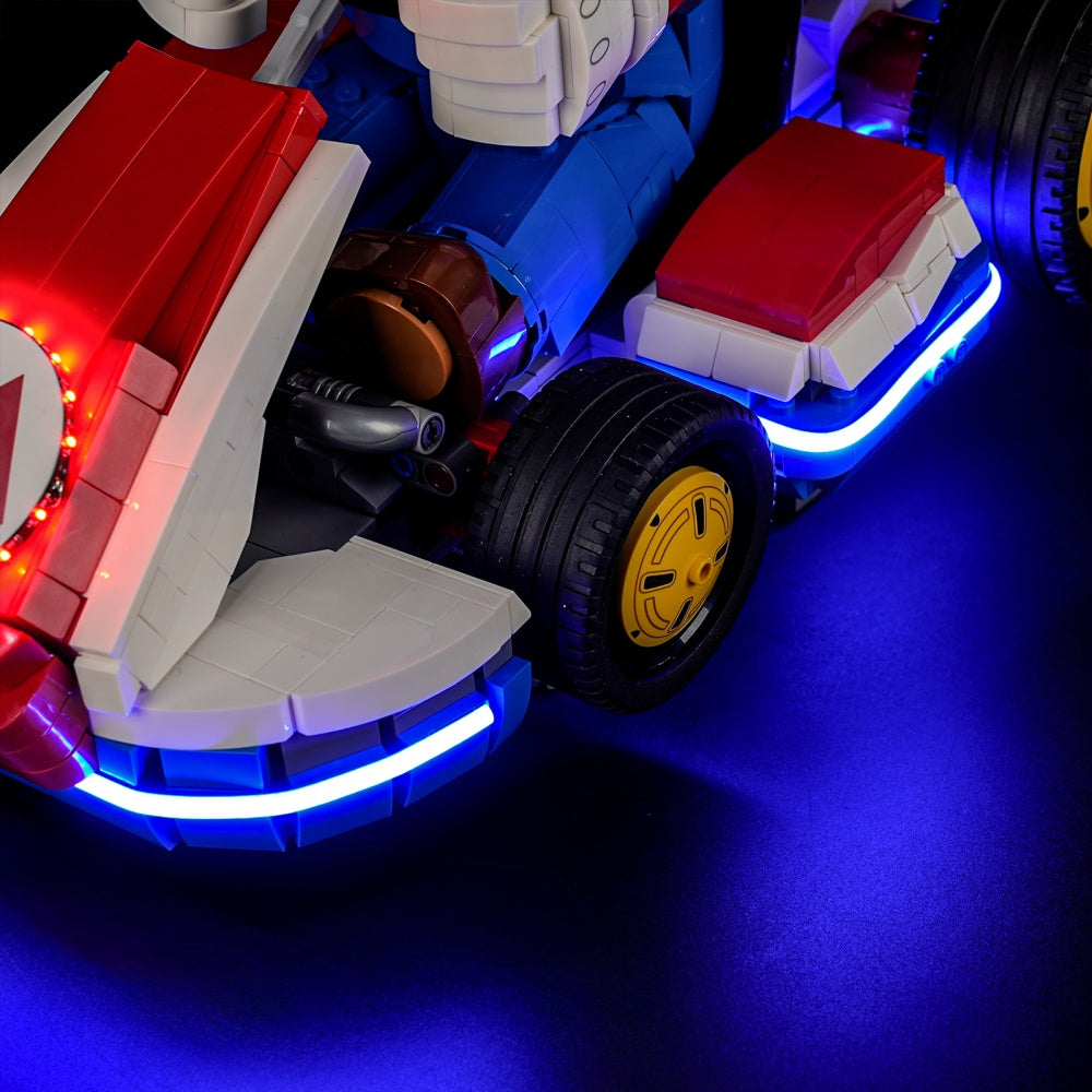 Beleuchtungsset für Mario Kart – Mario &amp; Standard Kart 72037 - Briksmax 2.0