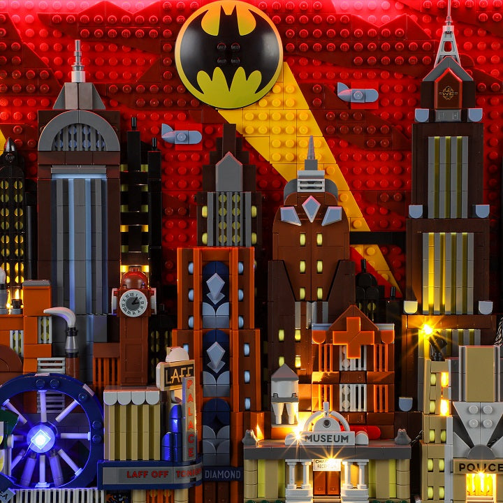 Light Kit For Batman: The Animated Series Gotham City 76271-Briksmax