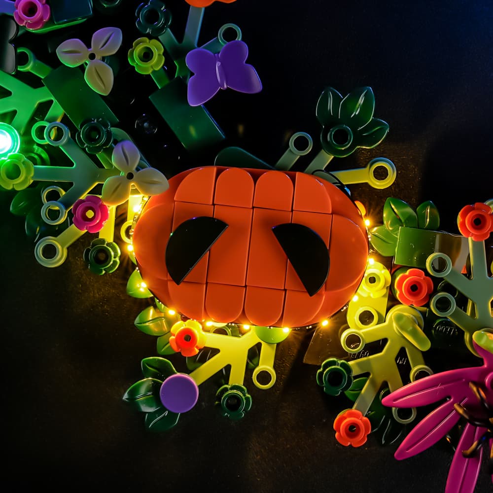 Lightailing Light Kit For LEGO Halloween Wreath  #40825 - 10