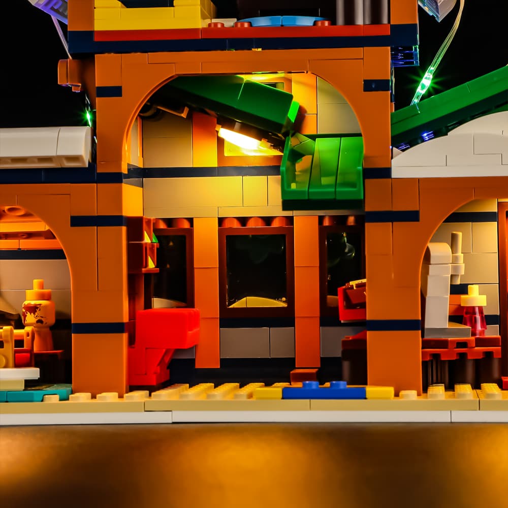 Light Kit for LEGO Santa's Post Office 10339（Breathing Light Edition）- Briksmax 2.0 - 9